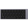 Lofree Flow 2 84 Tastiera meccanica senza fili a basso profilo con layout USA, 2,4 GHz / Bluetooth 5.3 / USB-C, grigio spazio, interruttori a impulso