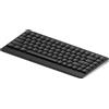 LOFREE Tastiera meccanica wireless Lofree Edge con profilo basso, layout QWERTY al 75%, cassa superiore in fibra di carbonio, argento metallizzato