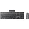 Lenovo 700 Modern Multi-Device Wireless Combo - USA | Set tastiera e mouse | Wireless | Mouse incluso | USA | Bluetooth | Grigio Luna
