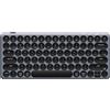 Keychron B3 Pro Tastiera senza fili per ufficio - 2,4 GHz/connessione Bluetooth, layout QWERTY USA 75 %, grigio spazio