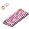 NuPhy Node 75 Tastiera meccanica wireless High-Profile QWERTY US / Rosa chiaro / Rosso Max