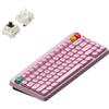 NuPhy Node 75 Tastiera meccanica wireless High-Profile QWERTY US / Rosa chiaro / Marrone Max