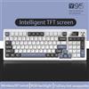 StarTech Y95 - Tastiera meccanica Bluetooth - 88 tasti - Layout inglese - Batteria inclusa - Per PC desktop - Color cachi