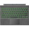 bez marki Wireless Keyboard TiMOVO AZERTY LED for Microsoft Surface Pro gray