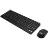 Wortmann TERRA Desktop 4000 Wireless AES [DE] USB nero Copilot tastiera+mouse, QWERTZ, 105 tasti,