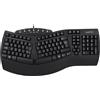 Perixx PERIBOARD-512 UK, tastiera USB ergonomica, nera