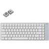 Lofree Flow 2 84 Tastiera meccanica wireless a profilo ribassato con layout US, 2,4 GHz / Bluetooth 5.3 / USB-C, argento / interruttori Void