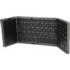 OEM Tastiera wireless pieghevole con touchpad, 64 tasti, USB-C, grigia