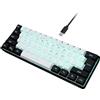 OEM Tastiera da gioco meccanica con LED bianchi e neri