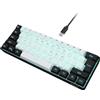 OEM Tastiera da gaming compatta RGB al 60% con tasti meccanici - Mini tastiera portatile per PC, Mac e gaming
