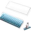 OEM Tastiera da gioco impermeabile - Rivestimento in acrilico chiaro - Tastiera meccanica - Senza fili - Compatibile con K60, K61, GK61, SK61, K65 - 29,2 × 10,2 × 2,8 cm - Tastiera per computer compatta
