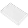 OEM Tastiera meccanica - Tasti in acrilico - Protezione - Tastierino numerico compatto - Tastiera trasparente - 4 x 8,2 x 0,9 cm