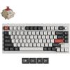 Keychron Tastiera meccanica Keychron Q1 Ultra 8K 75% wireless, in alluminio, 82 tasti, 2,4 GHz/Bluetooth/cablata, QWERTY US programmabile via ZMK - Switch POM - Rossa