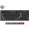 Keychron Tastiera meccanica wireless Keychron V5 Ultra 8K QWERTY US completamente assemblata con manopola / Nero / Switch Keychron Silk POM - Banana