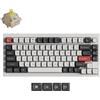 Keychron Tastiera meccanica Keychron Q1 Ultra 8K 75% wireless, in alluminio, 82 tasti, 2,4 GHz/Bluetooth/via cavo, QWERTY US programmabile tramite ZMK - Switch POM - Banana