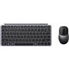 Keychron Tastiera Keychron B1 Pro 75% e mouse BM24 - Set wireless con layout inglese (USA), 3 modalità (2,4 GHz/Bluetooth/cablato), compatibile con Windows/Mac
