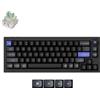 Keychron Tastiera magnetica con cavo Keychron Q2 HE 8K, nera / QWERTY US con switch magnetici Lime ultraveloci