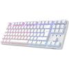 OEM Tastiera meccanica da gaming, hot swap, retroilluminazione RGB, BIANCA
