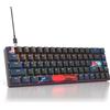 OEM Set di tastiera meccanica da gioco con effetti luminosi - Tastiera compatta e comoda per console di gioco come PS5, PS4 e Xbox.