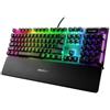 SteelSeries Tastiera meccanica da gaming - STEELSERIES - Apex 7 Red Switch - FR - Tastierino numerico - Retroilluminazione RGB - Nero