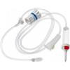 Farmac-Zabban SET INFUSIONE MEDS FILTRO ARIA 0,45MCM CAMERA GOCCIOLAMENTO 62MM 20GCC/ML FILTRO SOLUZIONE 15MCM TUBO 3-4,1MM 150CM RACCORDO LUER LOCK ROLLER PUNTO INIEZIONE CAPPUCCI PROTEZIONE