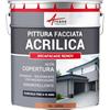 ARCANE INDUSTRIES Pittura acrilica per esterni: per facciate esterne e stucco - ARCAFAÇADE RENOV - 10 L (+ o - 60 m² in 1 strato) Ocra - RAL 050 60 40 - ARCANE INDUSTRIES