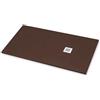 FRASCIO NEW TECNOLOGY Piatto Doccia 80X115 cm Extra Slim Cioccolato Ral 8017 In Resina Sintetica e Polvere Di Marmo Con Piletta In Omaggio