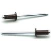 IERO - Rivetti a strappo Verniciati TESTA DI MORO RAL 8017 Alluminio/Acciaio Testa Tonda 3.2x10.0mm ISO15977 - Box da 1000 pezzi