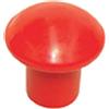nextradeitalia 100PZ FUNGO SICUREZZA COPRI TONDINO PLT ROSSO MM 6/18