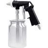 YuLiMirich Pistola per sabbiatura, pressione di esercizio 6,5 - 8 bar, sabbiatrice, richiesta di aria compressa, 198 l/min, sabbiatrice, pistola a getto è adatta per lucidare, rimuovere la ruggine, pulire le