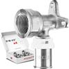 BOOPARTS - Raccordo Murale Femmina a Pressare Ø16 mm x 1/2 per Tubo Multistrato | Profilo TH | Ottone Nichelato per Uscita Rubinetto | Set da 4 Pezzi