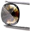NATURAL ROSE CUT DIAMONDS Diamante Naturale Oval Taglio Brillante 0.46 ct Colore Marrone-Nero