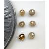 Sparkling Fancy Diamonds Lotto Di Diamanti Naturali 0.19 Carat 6 Pz 1.7 Mm Rotondi