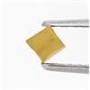 Sparkling Fancy Diamonds Diamante Naturale Grezzo Giallo Cubo 0.19 ct, 1 Pezzo