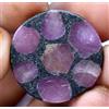 Gemsmyriad 19.40 CT Naturale Mogok Trapiche Rubino Certificato Unico Molto Raro Found Gemma