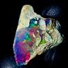 OPAL EMPIRE Opale Etiopico, Opale Nero Grezzo, Opale Naturale Fuoco Grezzo 12 Ct 22x19 Mm
