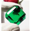 Gravity Gems 150 Ct+ Topazio Verde Naturale Asterismo Sfaccettato Forma Cube Sciolto AGL
