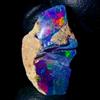 OPAL EMPIRE Opale Naturale Grezzo, 10 Ct 20x13 Mm, Opale Grezzo, Gemma Di Opale Nero Etiope