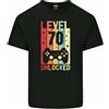 Gildan 71st Compleanno 1955 Uomo Divertente Livello Sbloccato 71 Età Gioco T-Shirt