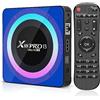 Générique Android 13.0 TV Box, Smart TV Box 2GB RAM 16GB ROM RK3528 Quad-Core 64bit Cortex-A53 GPU Mali 450 MP2, supporto TV 8K Ultra HD WiFi 2.4/5.0GHz