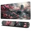 Gnulguxo Tappetino Mouse XXL 800x400x3mm, giapponese Tappetino Mouse Gaming Paesaggio Mousepad Sottomano Scrivania con Base in Gomma Antiscivolo Mousepad XXL con Bordi Cuciti per Computer, PC, Laptop, Model381