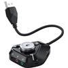 Generic Adattatore audio USB - Convertitore di tipo C da 6,7 x 6 x 2 cm 3,5 mm, splitter audio portatile, jack per cuffie per amplificatore, interfaccia audio esterna | Studio Home Chitarra Podcast Music