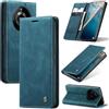SLWYF Cover Compatible con Realme 11 Pro/Realme 11 Pro Plus, Retro Flip Caso in PU Pelle Premium Portafoglio Custodia Resistente Protezione Chiusura Magnetica Case per Realme 11 Pro Plus - Blu verde