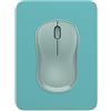 Dapesuom Tappetino per mouse piccolo, 15,2 x 20,3 cm in gomma spessa con texture premium, antiscivolo, portatile e lavabile, mini tappetino per mouse per donne e uomini, per laptop e mouse wireless