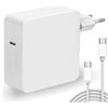 OBLITZON Adattatore Type C 96W per MacBook pro, sostituzione compatibile con MacBook Air/Retina iPad Pro iPhone SAMSUNG