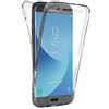 COPHONE® Cover per Samsung Galaxy J5 2017 J530 Integrale e Trasparente in Silicone 360 Gradi