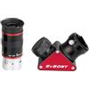 SVBONY Telescopio oculare ultra grandangolare da 68 gradi da 6 mm e SV188P 90 gradi Dielettrico a stella diagonale, 3,2 cm, accessori per telescopi astronomici visivi
