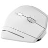 T'nB - Mouse verticale ergonomico wireless, inclinazione 53°, riduce il dolore al polso, Bluetooth/USB-A, tasti Avanti/Indietro, comfort ottimale - Bianco
