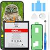 Beefix Batteria per Samsung Galaxy S24 SM-S921B/DS, batteria di ricambio ad alta capacità da 4000 mAh per Galaxy S24 (EB-BS922ABE) con strumenti di riparazione professionali