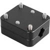Generic di supporto per GPS per moto, 12-16 mm, supporto per navigazione in acciaio per manubrio moto, supporto per telefono antivibrazione, in alluminio antiruggine, barra guida per